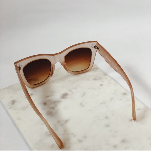 🆕Remy Nude Matte Lucite Oversized Sunglasses - Picture 6 of 8